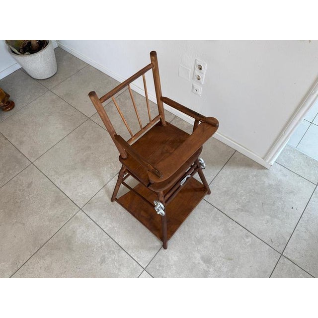 Farmhouse Children's Armchair in Wood For Sale - Image 10 of 12