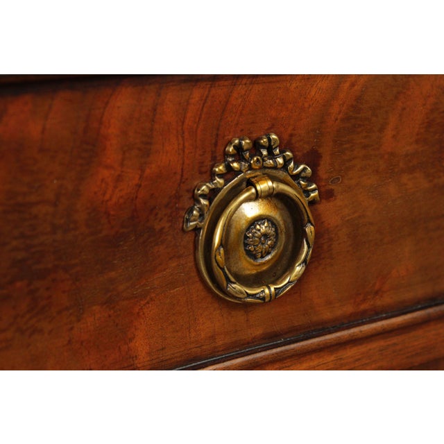 Henredon Historic Natchez Collection Marble Top Mahogany Sideboard For Sale - Image 11 of 12