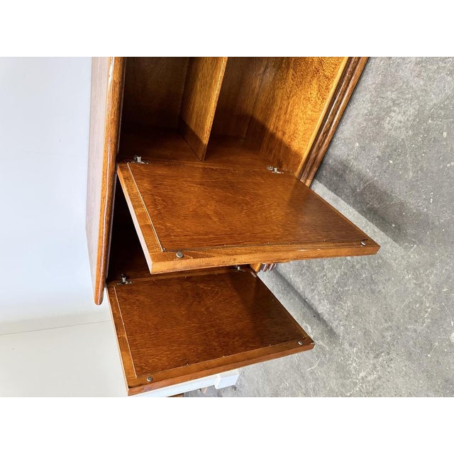 Vintage Mirrored Bamboo Sideboard by Maugrion for Roche Bobois, France, 1970s For Sale - Image 6 of 13