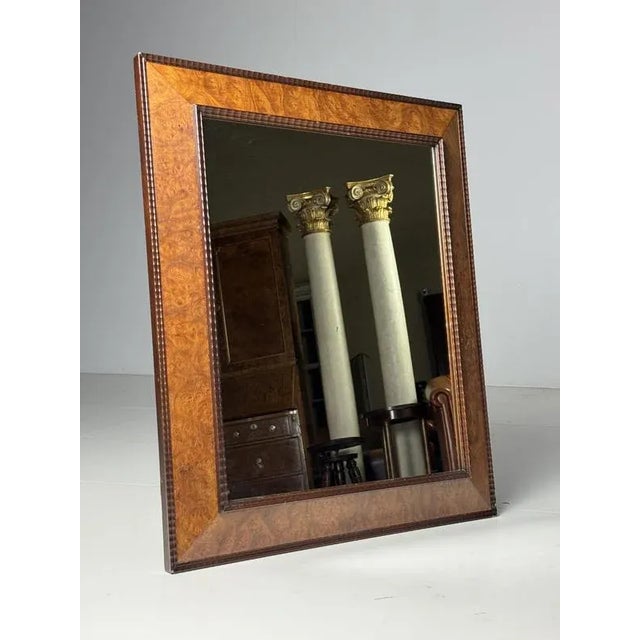 Vintage Mirror with Ribbed Frame For Sale - Image 14 of 14