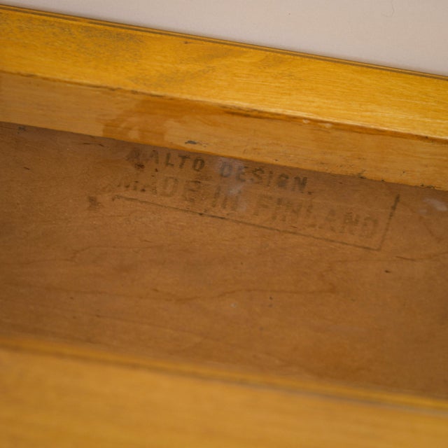 Artek A86 Radio Table by Alvar Aalto for Artek, 1930s For Sale - Image 4 of 9