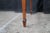 Brown Antique American Sheraton Inlaid Mahogany Marble Top Writing Desk Library Table For Sale - Image 8 of 14