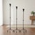 The Lily Cup Trio: Floor Candelabra Set ️ Bring the organic beauty of the garden indoors. This Hand Forged Iron Set (117...