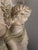 Textile 1990s Pacific Coast Lighting Neoclassical Cherub Table Lamp With Fringed Shade For Sale - Image 7 of 10