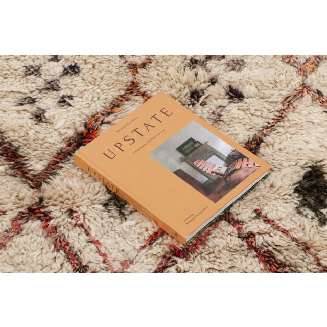 Vintage Moroccan Berber Shag Wool Rug With Diamond Grid by Rug & Kilim, 1950-1959 For Sale - Image 9 of 9
