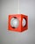 Space Age Minimalistic Yellow Cube Pendant by Richard Essig, Germany, 1970s For Sale - Image 3 of 16