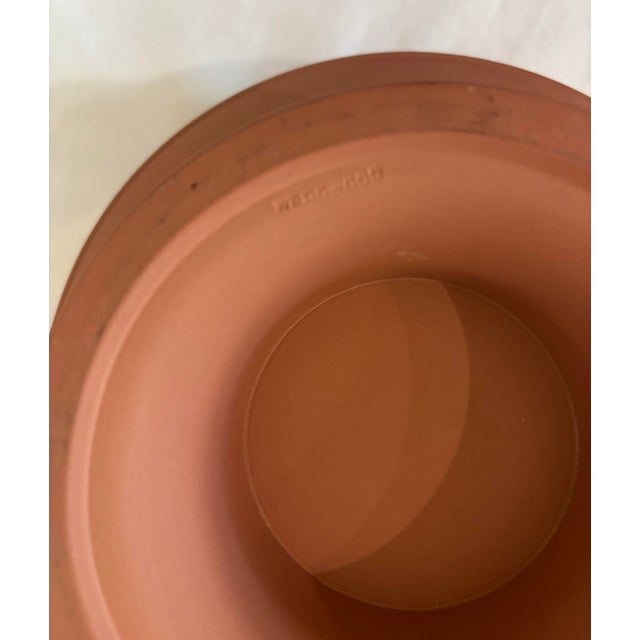 Wedgwood Rare Vintage 1957 Wedgwood Terra Cotta Round Footed Imperial Bowl For Sale - Image 4 of 9