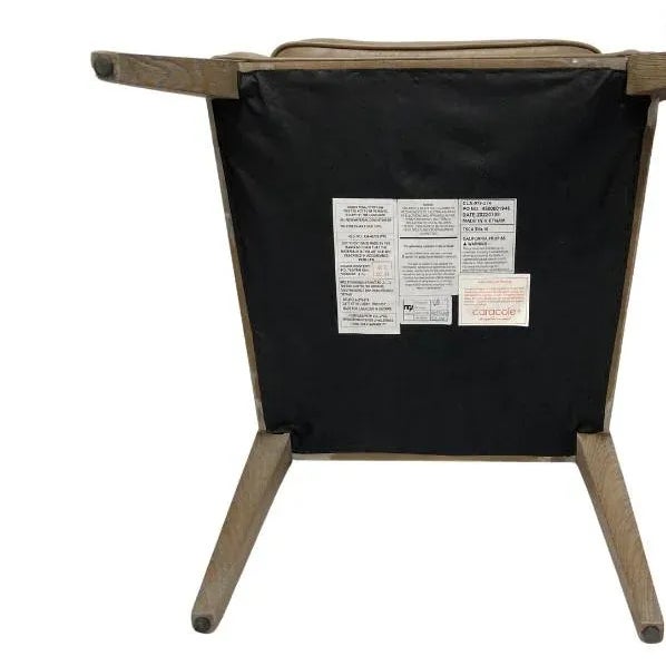 Brown Caracole Free and Easy Dining Chairs - a Pair For Sale - Image 8 of 8