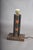 Vintage Leather-Bound Book Stack Table Lamp, Library Accent Light, English Study Style, Europe, 1950s For Sale - Image 10 of 12