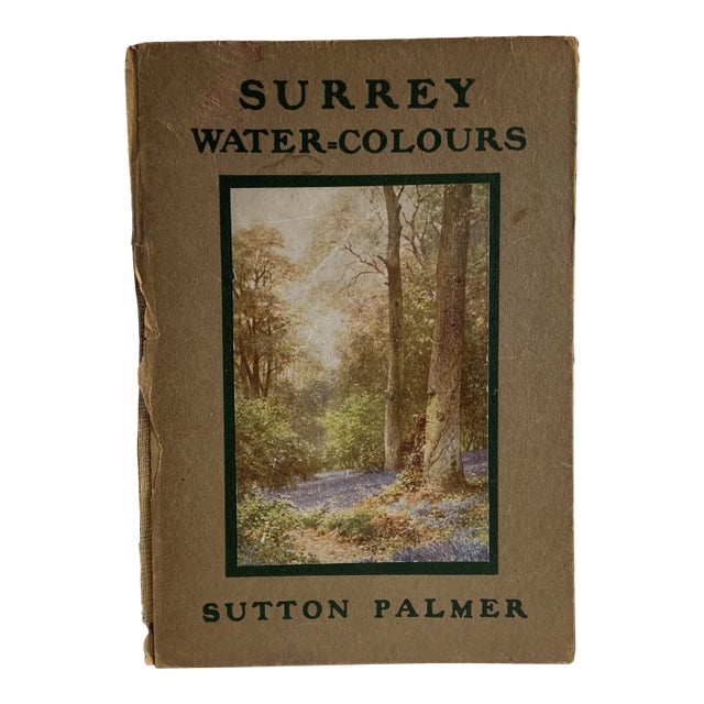 1915 Surrey Watercolors Book For Sale