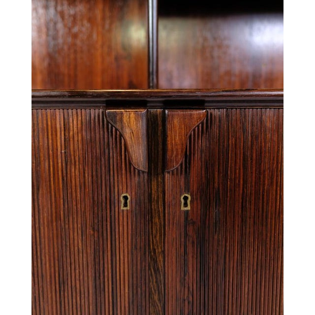 Bookcase in Rosewood by Frode Holm for Illums Bolighus, Copenhagen, 1960 For Sale - Image 11 of 15
