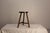 Three Legs Beech Half-Moon Shapped Stool, France, 1960 For Sale - Image 6 of 9