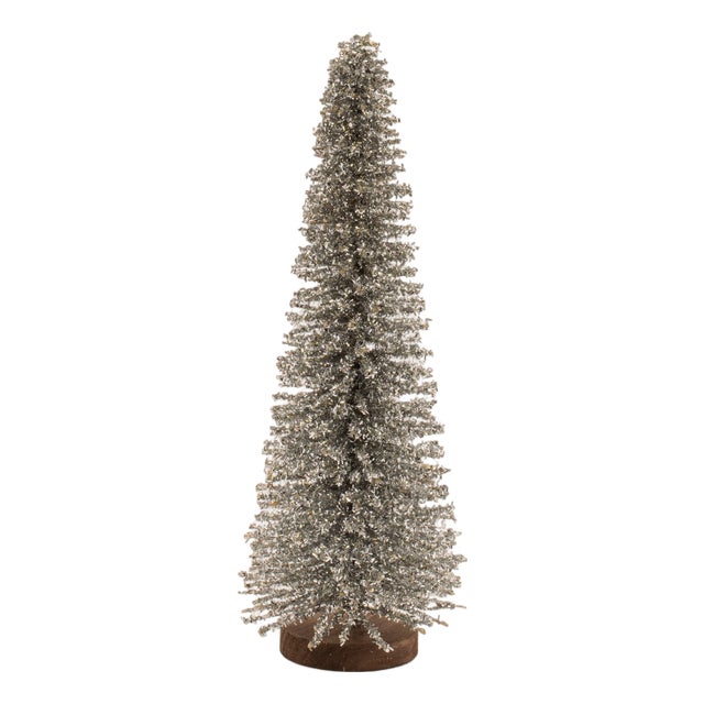 Glitter Iron Christmas Tree 17.5"H For Sale