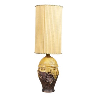 Mid-Century Italian Anthropomorphic Seminara Table Lamp, 1970 For Sale