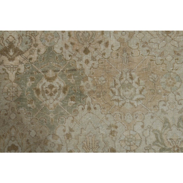 1970s 1960s Persian Handmade Wool Cotton Orange Oversized Area Rug For Sale - Image 5 of 11