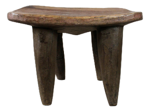 Large Senufo Stool in Wood