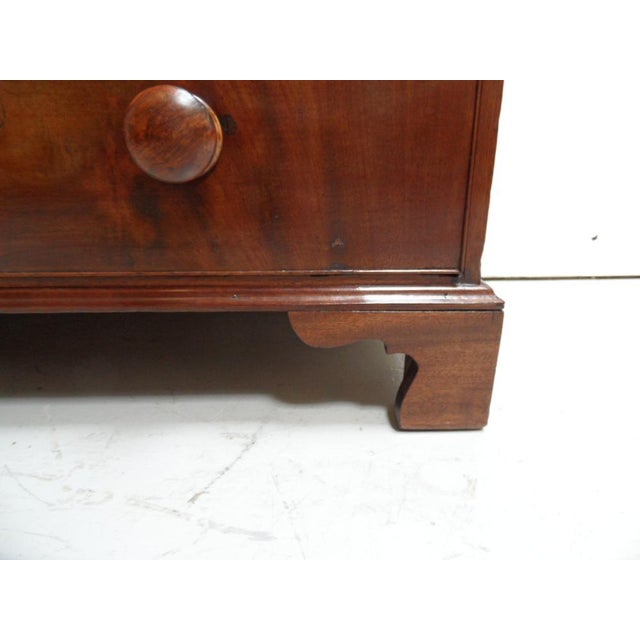 Antique Mahogany Chest of Drawers For Sale - Image 4 of 11