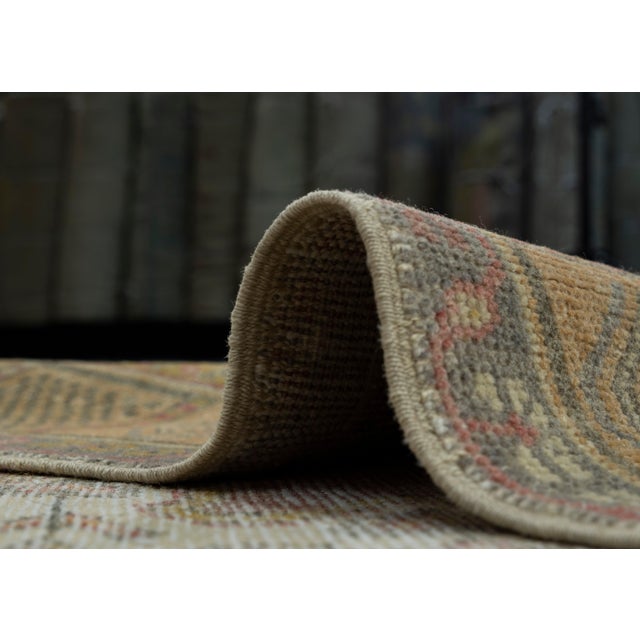 Textile Turkish Vintage Rug 4'3" x 7'1" #17109 For Sale - Image 7 of 8