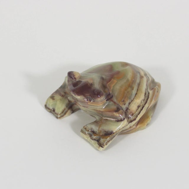This sweet onyx stone frog is the perfect gift for the frog lover in your life. Perfect for tucking into your shelf...