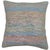 Pillow made from a vintage Turkish rag rug 16'' x 17''