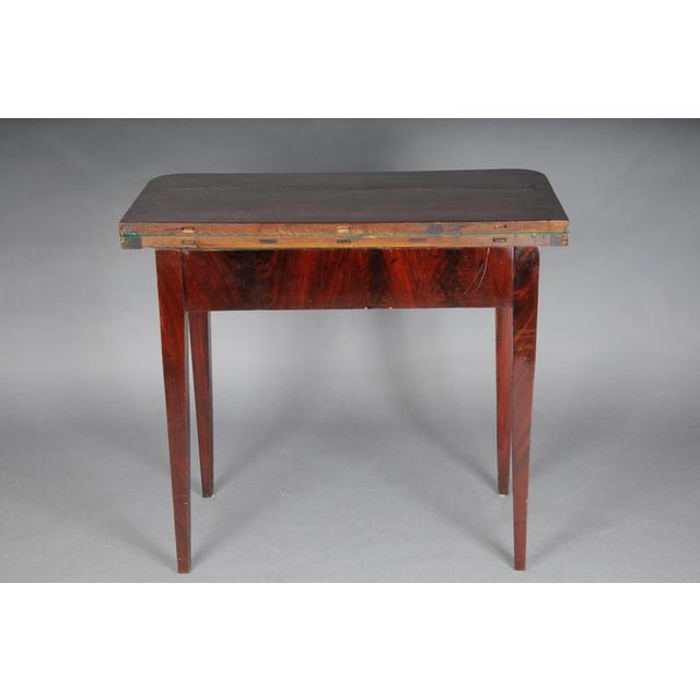 English Console Table in Mahogany For Sale - Image 5 of 12