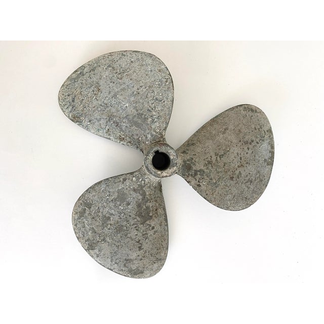Industrial Vintage Salvaged Boat Propeller For Sale - Image 3 of 7