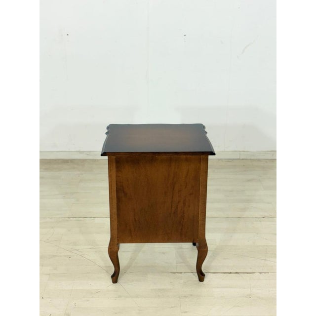 Brown Chippendale Chest of Drawers / Vintage Washstand / Living Room Cabinet For Sale - Image 8 of 9