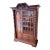 Renaissance Revival Oak Display Cabinet, 19th Century For Sale