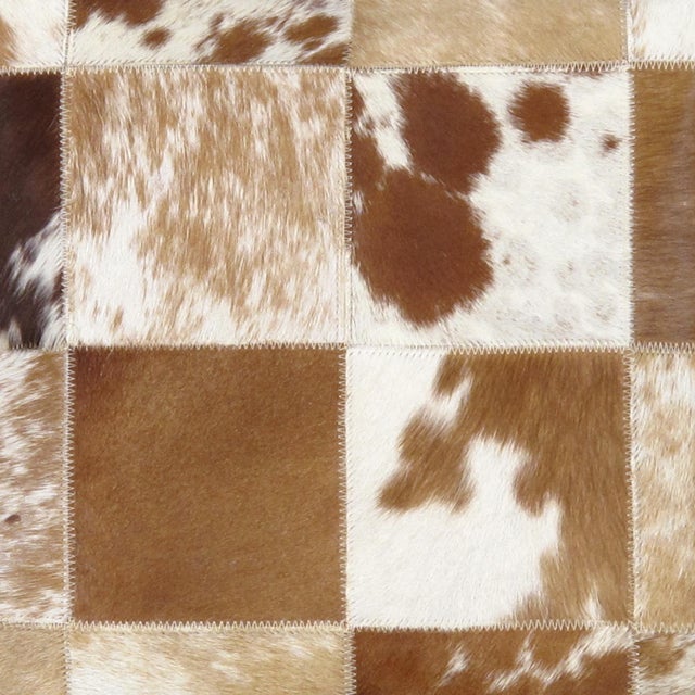 This luxurious Cowhide Throw Pillow is hand-cut and hand-stitched. Each panel is carefully selected for rich color and...