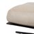 Soft Dream Fabric Stool Cream Beige by Antonio Citterio for Flexform For Sale - Image 9 of 12