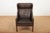 Model 2204 Wingback Armchair in Leather with Wood Legs by Børge Mogensen for Frederica, 1963 For Sale - Image 3 of 13