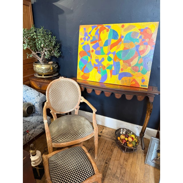 Original Abstract Oil Painting by John Marfoglia For Sale - Image 4 of 4