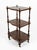Victorian Antique Victorian Burr Walnut Whatnot / Étagère Shelf Unit For Sale - Image 3 of 12