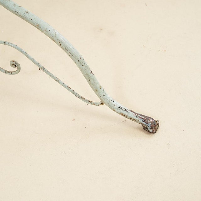 Vintage Wrought Iron Coat Rack For Sale - Image 4 of 6