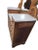 Antique Victorian Eastlake Marble Top Dresser With Mirror – Walnut & Burled Wood For Sale - Image 4 of 7