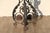 Antique Wrought Iron Floor Candelabra | Ornate Gothic Revival Candleholder | Early 20th Century For Sale - Image 13 of 18
