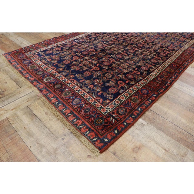 Antique Persian Bijar Rug - 04'02 X 07'03 For Sale In Dallas - Image 6 of 9