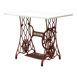 Mid 20th Century Singer Base Table Desk