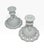 Westmorland Mid-20th Century Westmoreland Milk Glass Doric Open Lace Candle Holders - A Pair For Sale - Image 4 of 12