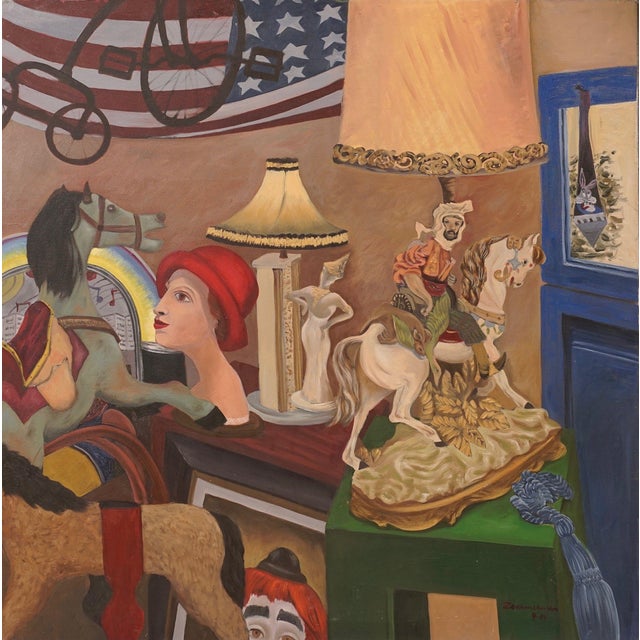 Zimmerman turns here to a subject that has fascinated painters since the Dutch Golden Age: the interior filled with...
