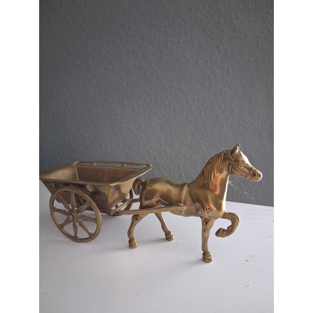 Vintage Victorian Bell, Horses and Dog in Brass, 1920, Set of 4 For Sale - Image 3 of 7