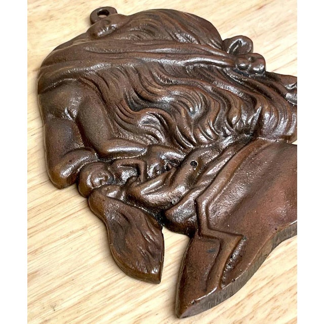 Mid 20th Century Bronze Erotica Portrait Plaque of Freud- 'Whatâ€šÃ„Ã´s on Manâ€šÃ„Ã´s Mind' For Sale - Image 12 of 13