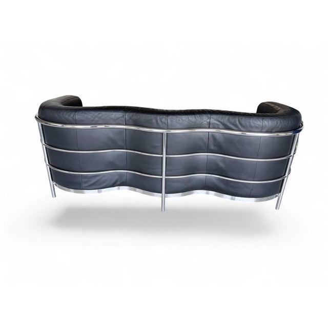 Animal Skin Ondo Three-Seater Sofa from Zanotta, 1980s For Sale - Image 7 of 8