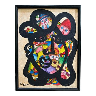Rare, Original Painting, Peter Keil For Sale