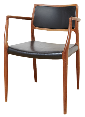 Model 65 Chair in Teak by Niels Otto Møller for J.L. Møllers, 1960s