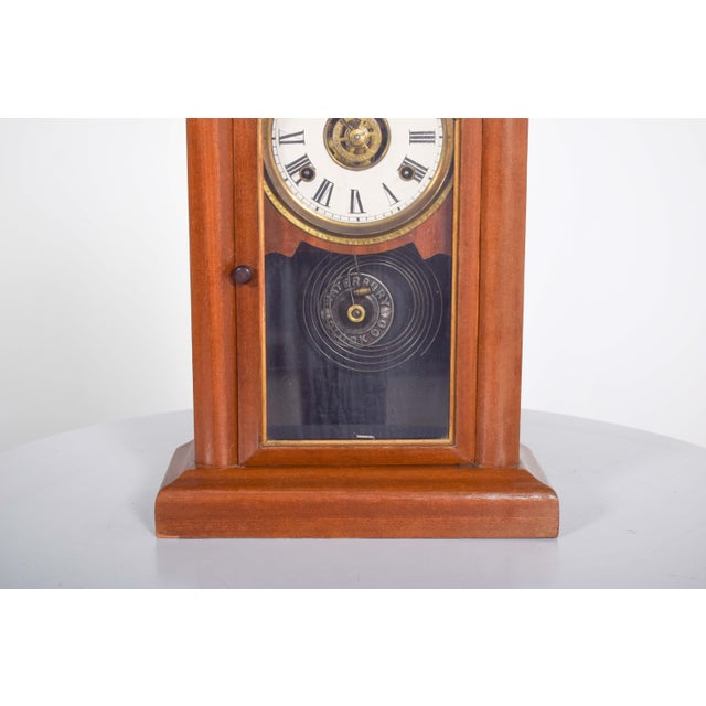Late 19th Century Chapel Clock from Waterbury Clock Co., Usa, 1890s For Sale - Image 5 of 10