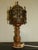 Vintage Moroccan Middle Eastern Turkish Jeweled Brass Table Lamp Marble Base For Sale - Image 12 of 16