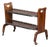 Early 20th Century English Rolling Trolley With Scalloped Gallery For Sale