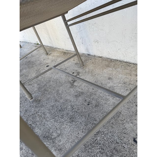 Giati Designs Aprio Collection Outdoor Ottoman For Sale - Image 10 of 12