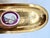 Antique Paris Porcelain Inkwell and Pen Tray with Watteau Scenes and Gilt Brass, 19th Century, Set of 2 For Sale - Image 13 of 15